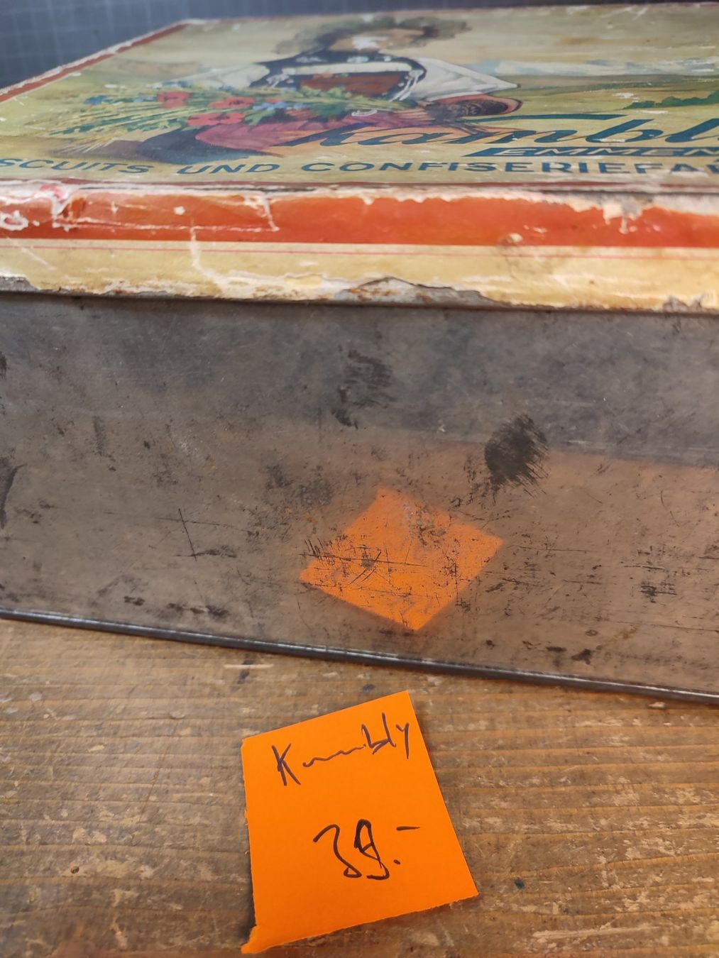 Kambly Barattoli: Wunderschöne alte Blechdose KAMBLY Trubschachen – Usato da Gelterkinden venduto da MYSTOREFORYOU4460 6