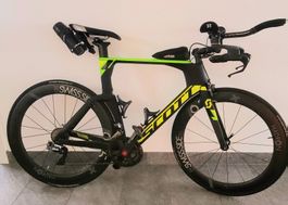 Scott Plasma 20 DuraAce Di2 - Triathlon inkl. Rollentrainer