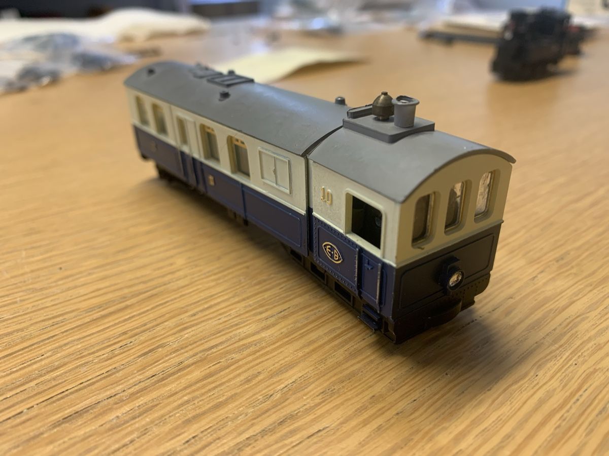 Egger-Bahn Modellini di ferrovie: Egger Bahn, Dampftriebwagen, läuft schön,Pf13 – Usato da Winden venduto da EmilNeu 1