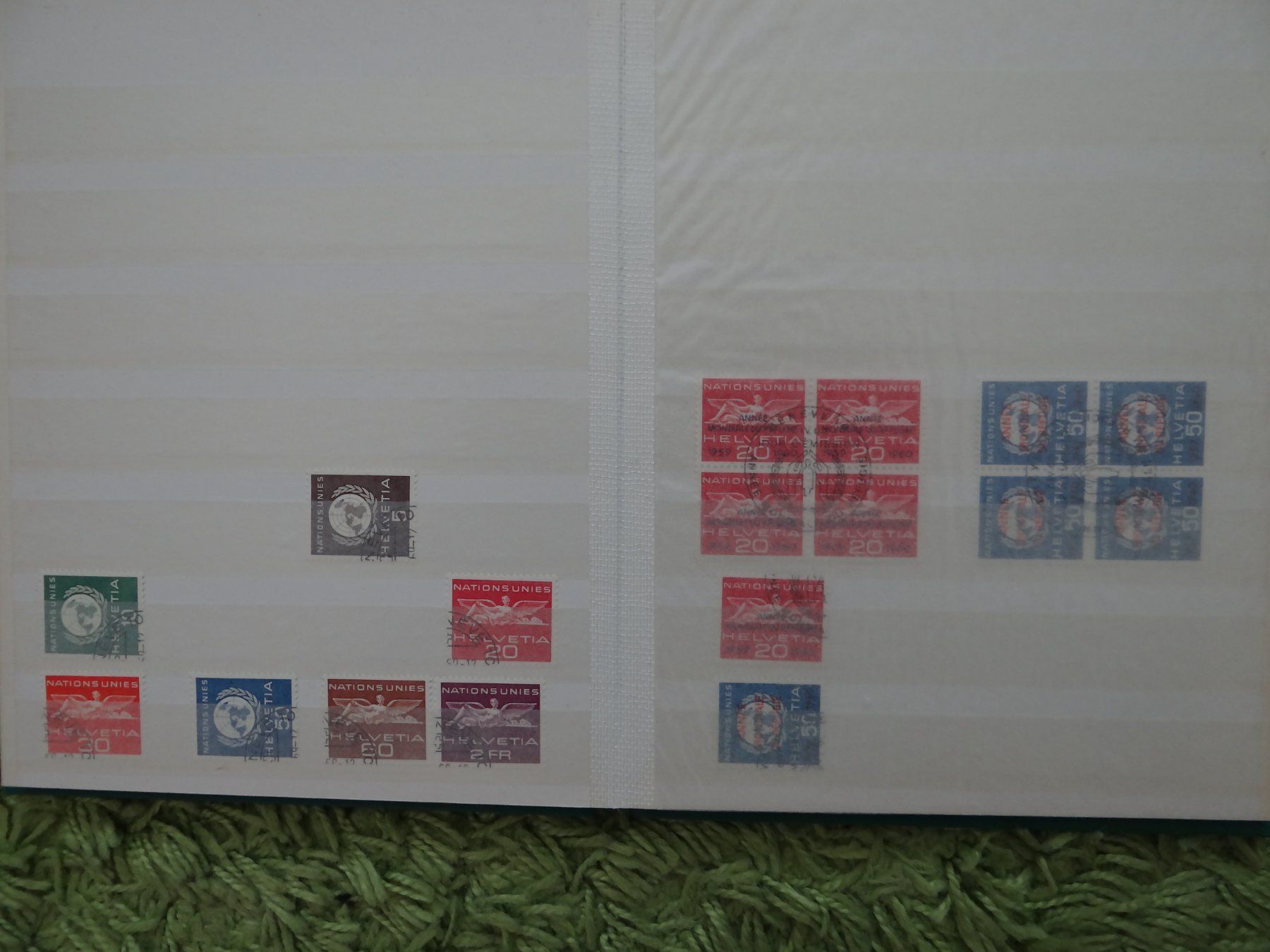 Tutti i francobolli: Tolle Sammlung Dienstmarken/Genfer Ämter ab CHF 1.-- – Usato da Kriens venduto da Na4 4