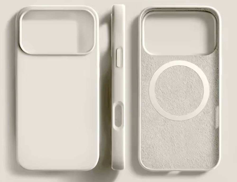 Covers & Schutzfolien: iPhone 17 Pro Silikon Case mit MagSafe - Antique White – Gebraucht aus Nänikon von SimbaMautzi