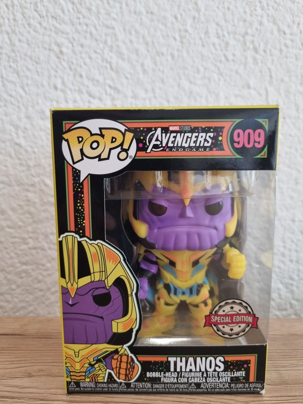 Funko Statuette: Funko Pop Marvel Avengers Endgame #909 - Thanos – Nuovo e nell'imballaggio originale da Oberdorf NW venduto da CollectingWorld