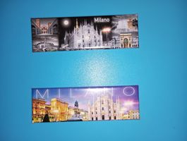 Magnete Milano Souvenir-Set: Zwei Stück für Sammler!