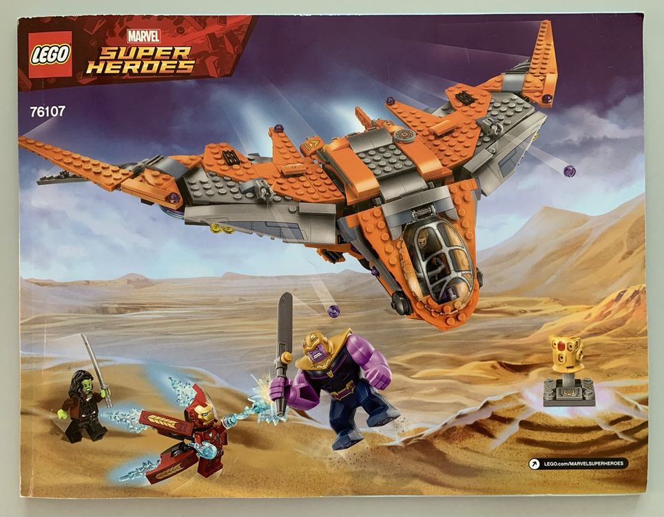 Lego Marvel Super Heroes 76107 Thanos Raumschiff (Gebraucht) in ...
