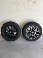 Jantes aluminium Platin noir 17 '' avec pneus d'hiver