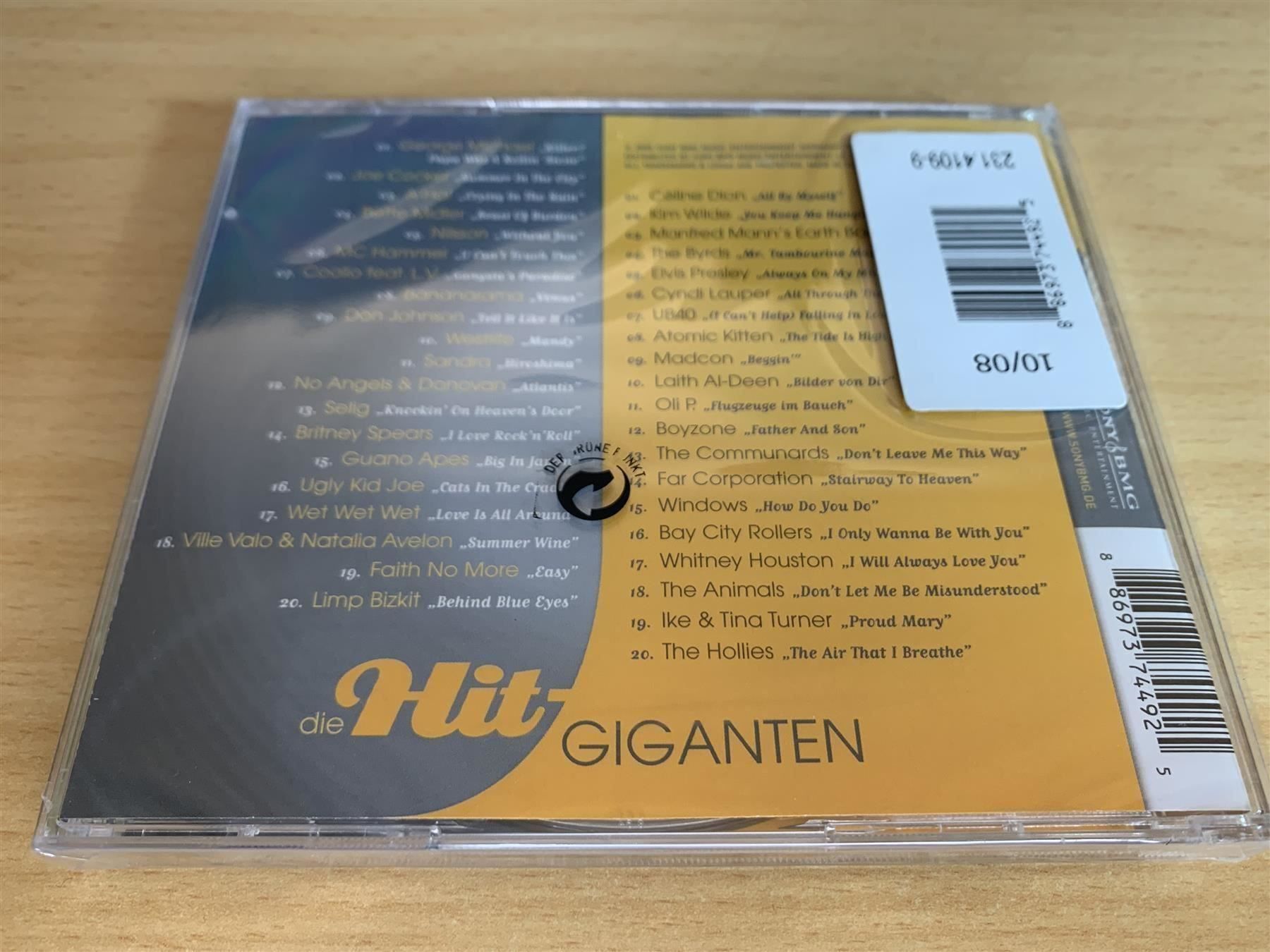 CDs: Die Hit-Giganten - Cover-Hits - 2 CD – Gebraucht aus Rikon im Tösstal von Alpenmutz 1