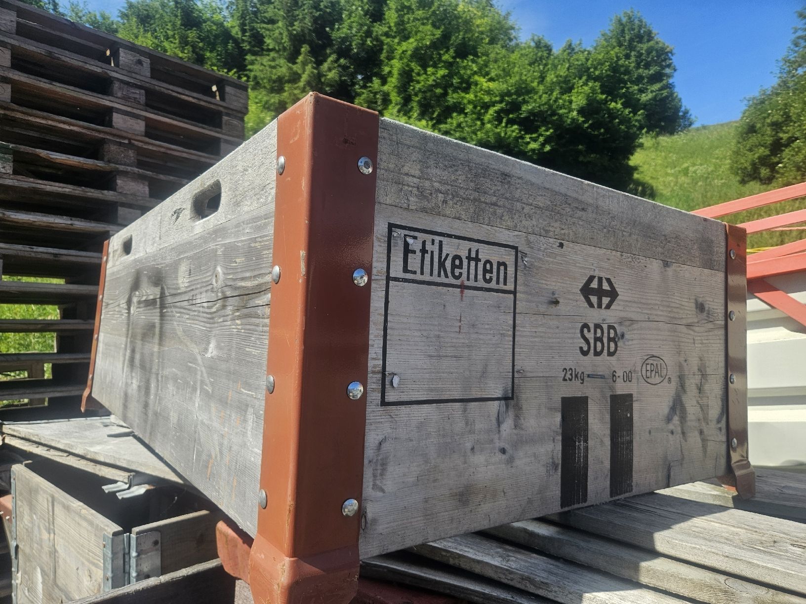 Pallets: Palettenrahmen pro Stück  – Usato da Bauma venduto da Maese1980