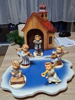 Rarität Goebel Holz Kirche & Wolke 5 Musik- Engel - Chor TOP