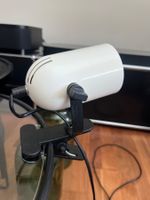Praktische Klemmlampe Spotlampe Schwarz/Weiss