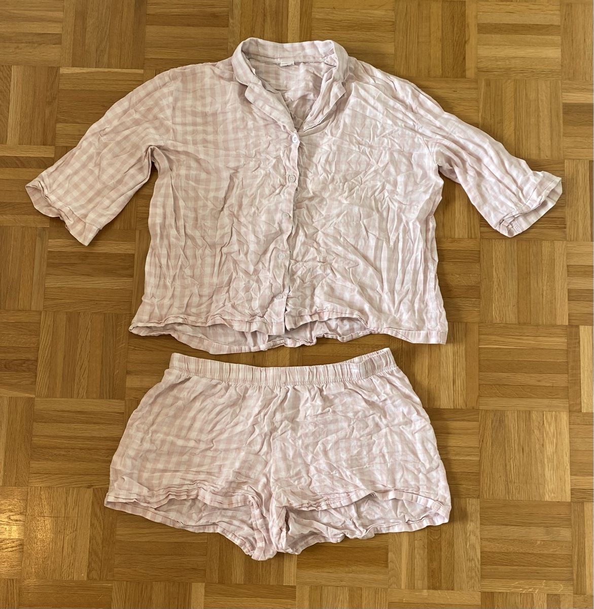Negligees & Pigiami: Pyjama kariert Gr. L 100% Baumwolle – Usato da Zürich venduto da alex124