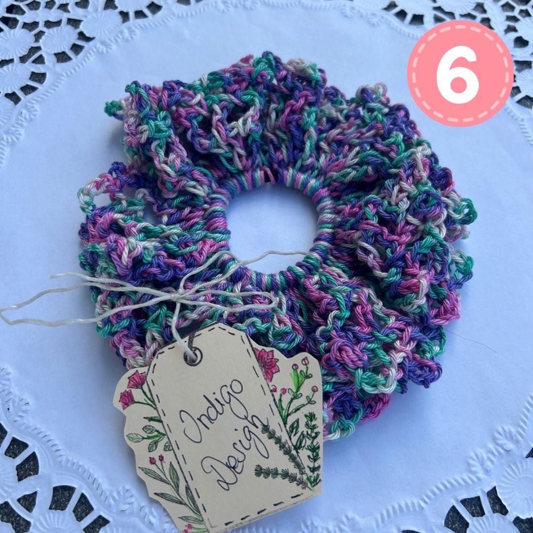 Haarschmuck: Handgemachtes Boho Scrunchie – weich & dehnbar – Neu und originalverpackt aus Regensdorf von Spyke55 6