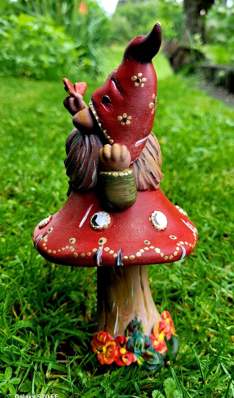 Statuette: Glückszwerg, Gartenzwerg, Gnom, Figur – Nuovo (secondo la descrizione) da Au SG venduto da M3d4all 4