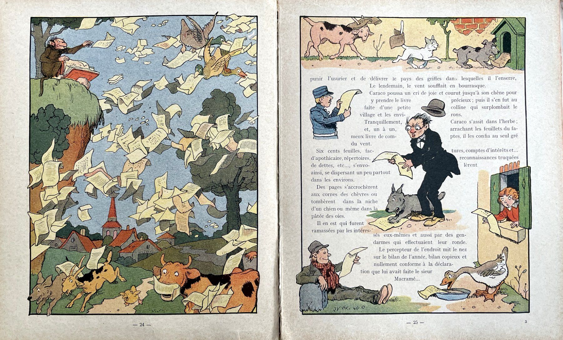 Bücher: Caraco plongeur 1934 - Benjamin Rabier – Gebraucht aus Savagnier von Ne2065 3