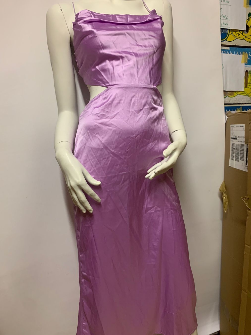 Vestiti: Trendiges, lila Sommerkleid mit Cut-Outs - Grösse S – Usato da Rosshäusern venduto da MiJoDoOl
