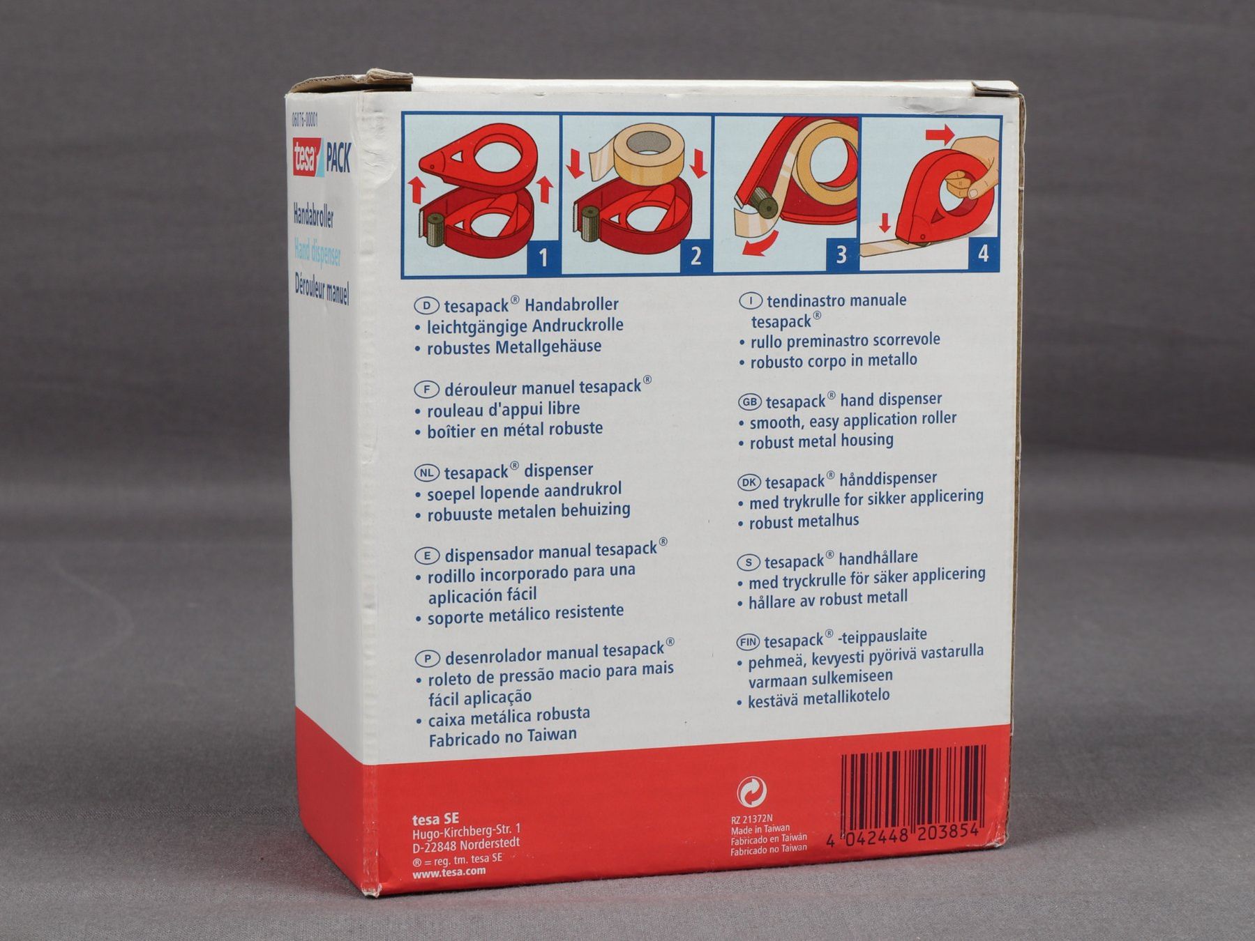 Tesa Tutti gli attrezzi: TESA Pack Handabroller – Nuovo (secondo la descrizione) da Steinen venduto da Restwert_Steinen 6