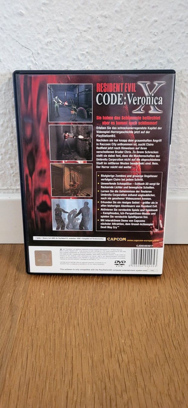 Sony Jeux: PS2 - Resident Evil Code Veronica X – D'occasion à Münsingen par Heroism2010 1