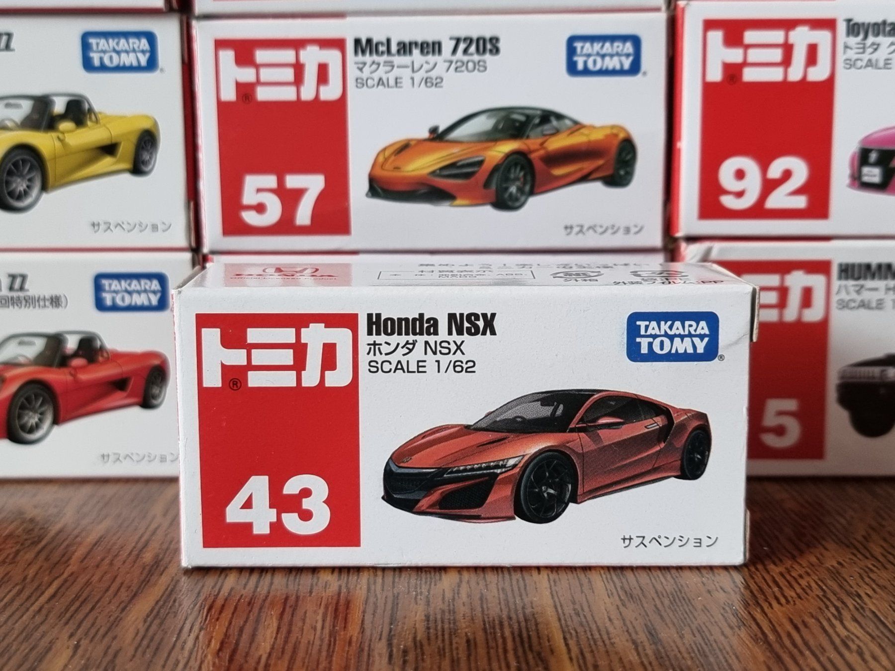 Modellini d'auto: Tomica #43 Honda NSX – Usato da Chateau d'Oex venduto da sam_58r2