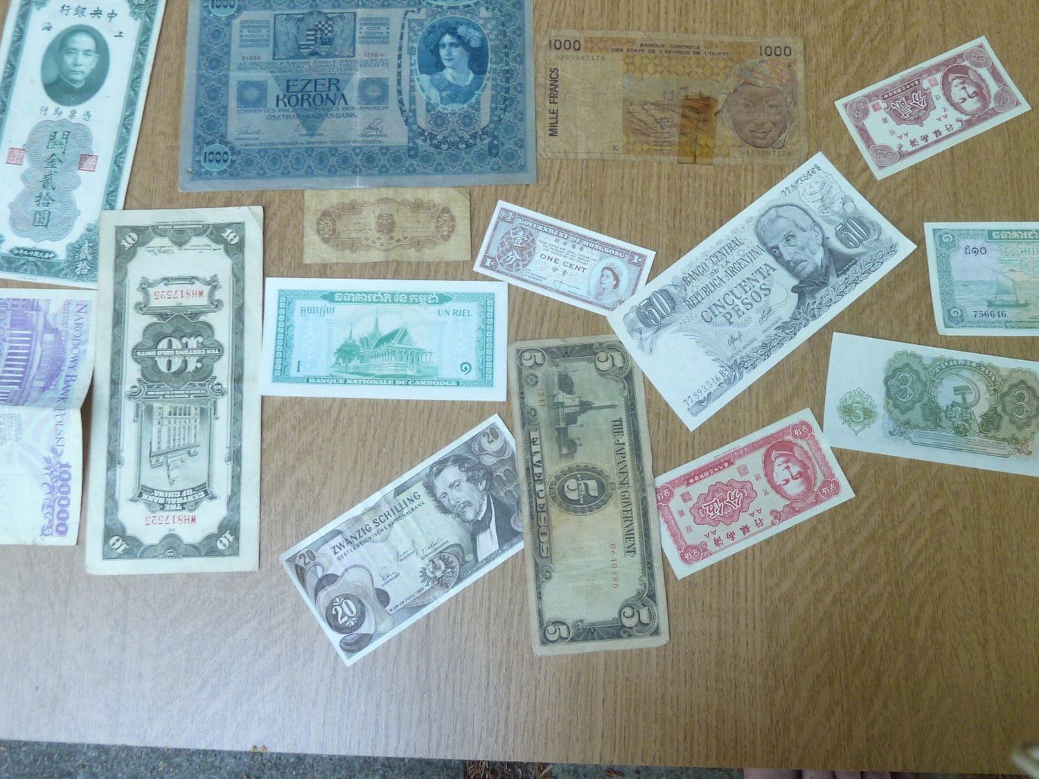 Banknoten: Alte Banknoten – Defekt aus Rieden SG von jamilau