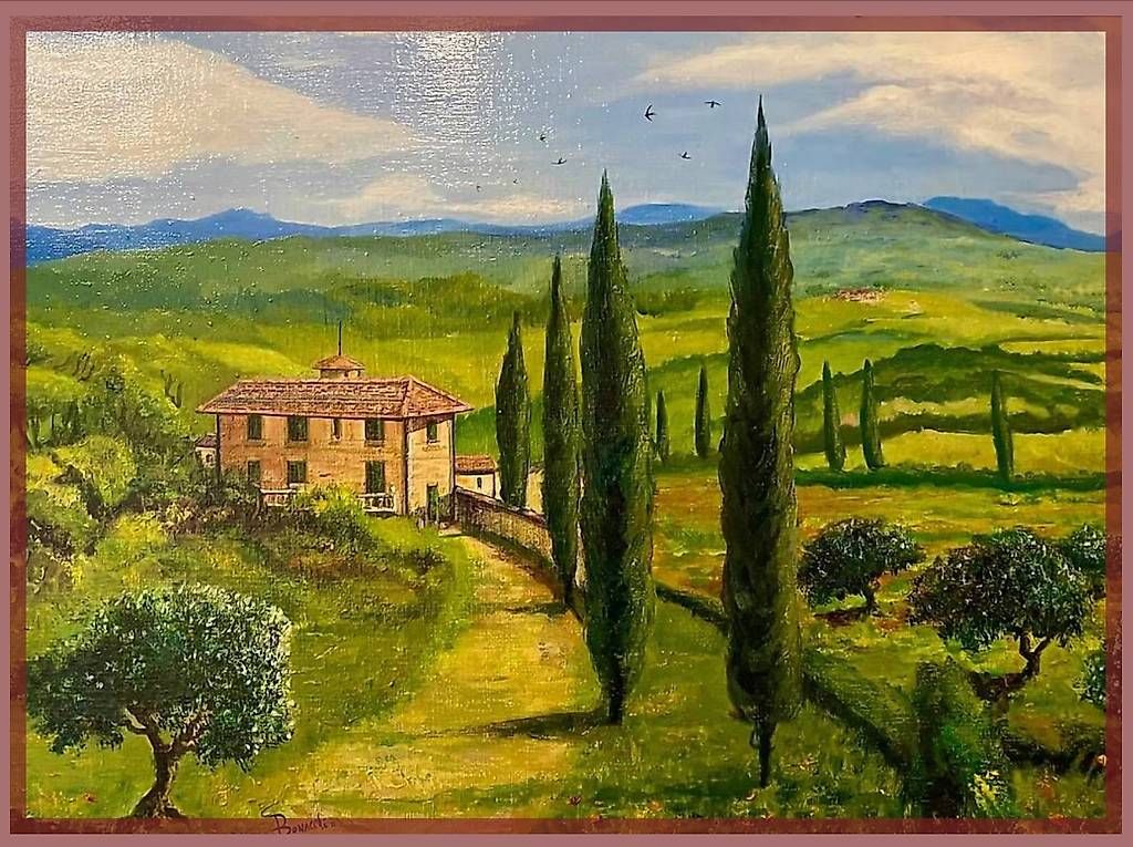 Gemälde: Sergio: Toscane – Gebraucht aus Thônex von sergio1451