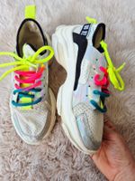 STEVE MADDEN NY 90 38 SNEAKER SCHUHE HOLOGRAMM DOUBLETAKE