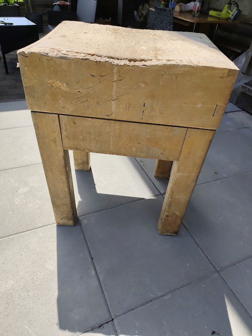 Tutte le decorazioni: Metzgerei Hackblock "alt" – Usato da Gasel venduto da Iseli_Zahler 1