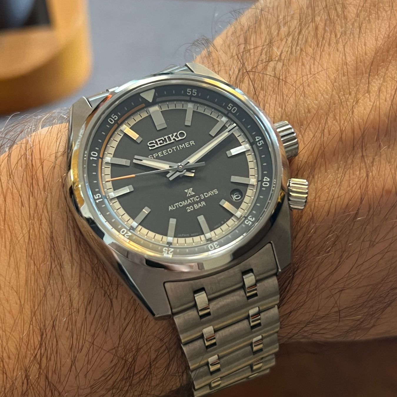 Seiko Orologi: Seiko Prospex Speedtimer Automatic Date 6R55-00L0 – Usato da Carouge GE venduto da Watchaser 3