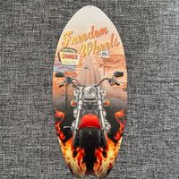 Surf Route66 Metal Art Schild