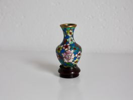 Kleine Japanische Cloisonne Vase