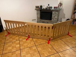 barrière séparation bois Wesco