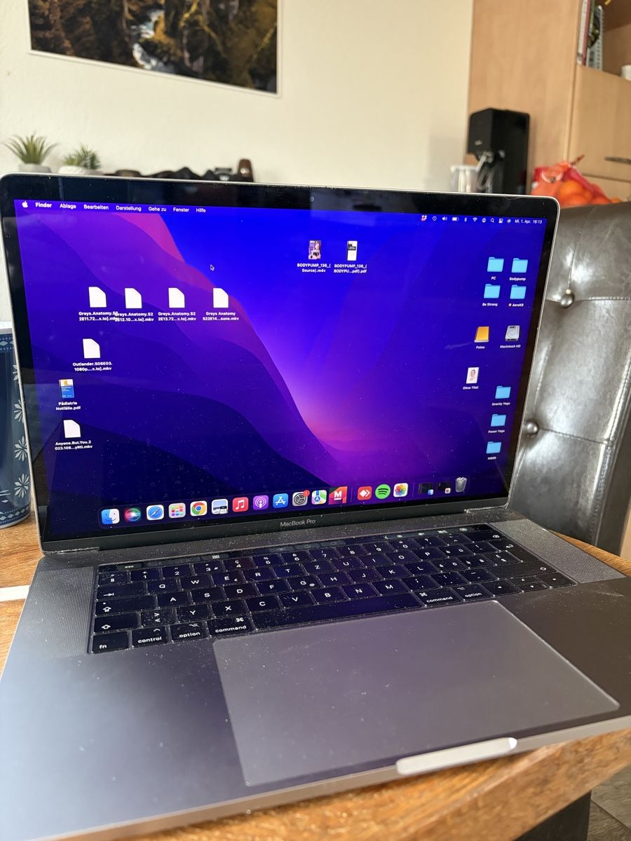 Apple Notebook: MacBook Pro 15 inch – Usato da Wiler b. Seedorf venduto da Suenneli1980 1