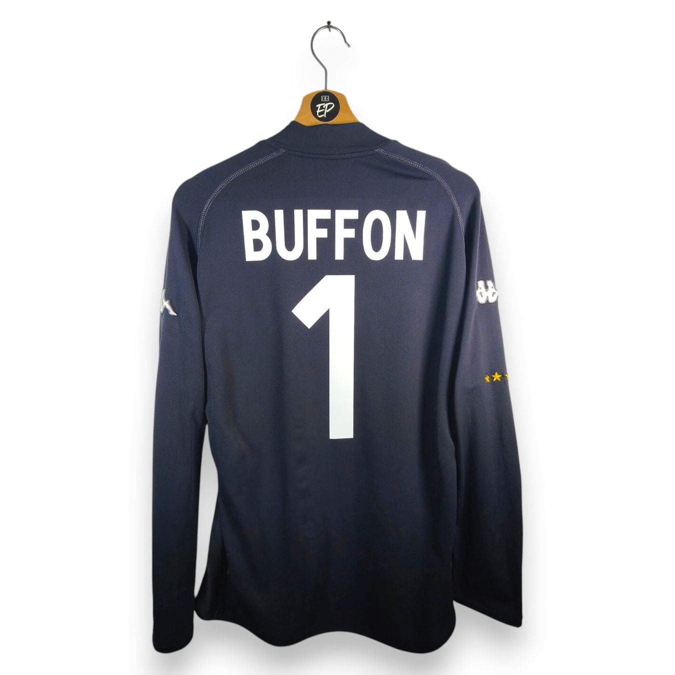 Canottiere & Pantaloni: Original 2002 Italy GK Trikot Buffon – Usato da Martigny venduto da eternalpitch