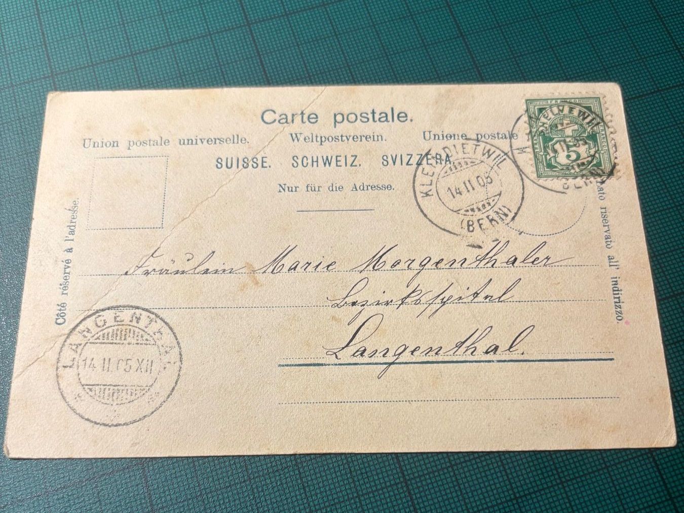 Cartes postales: AK VITZNNAU 1905 – D'occasion à Utzenstorf par Rose0303 2