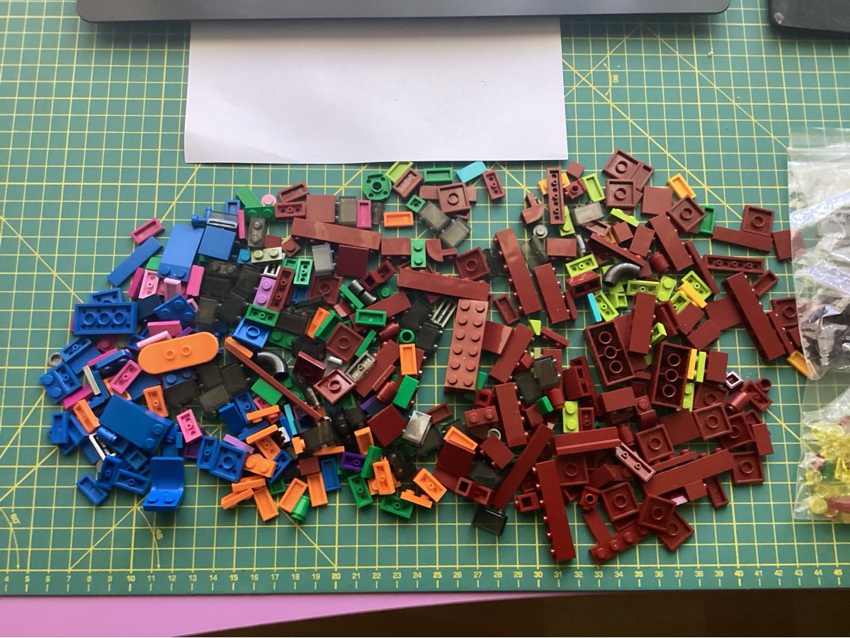 Lego Giocattoli: Lego gemischt ca 200 g – Usato da Rudolfstetten venduto da Gwyneth2