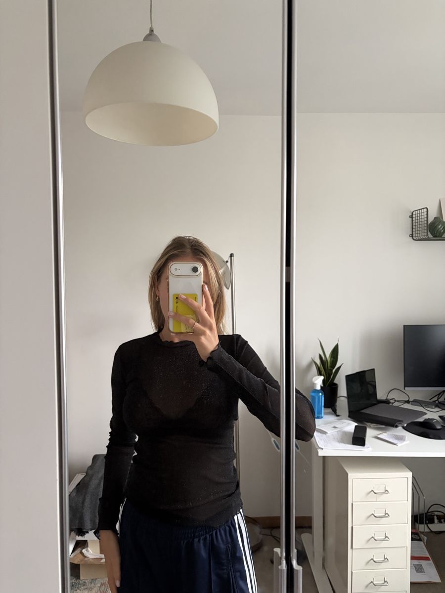 Top: Mesh Top transparent – Usato da Sevelen venduto da sarah_selina 1