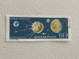 Cosmo und Space Theme Briefmarke