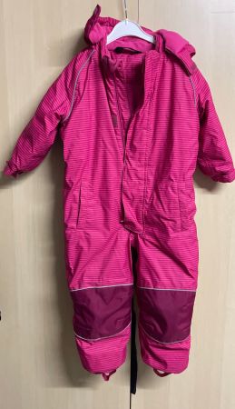 Skianzug 86/92 pink