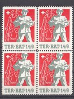Territorial-Truppen Wi 254 im 4er-Block *