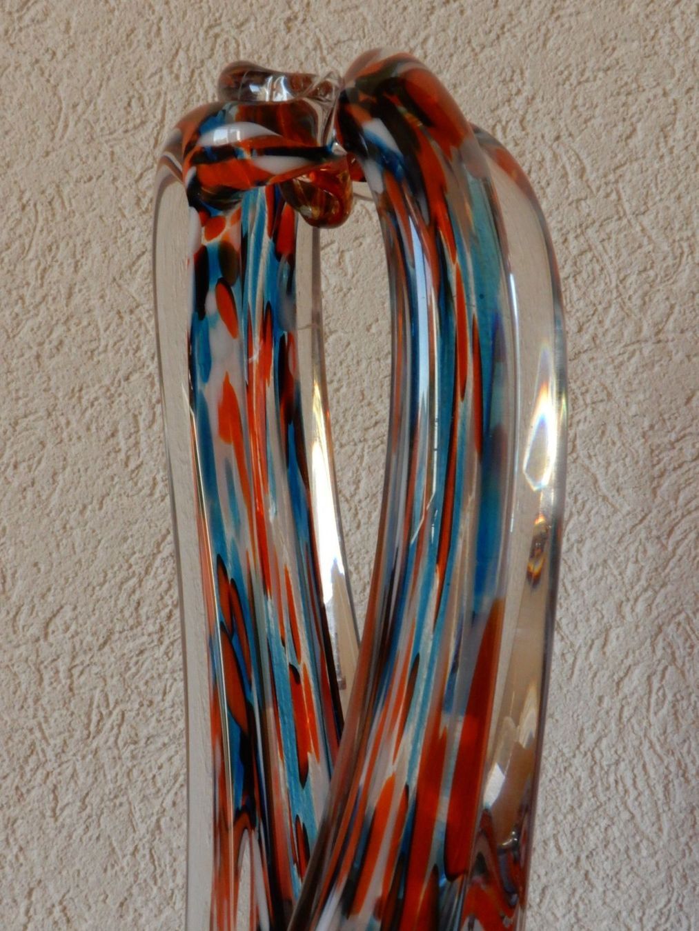 Murano Statuette: Grosse Murano Glas-Figur, Skulptur – Usato da Senèdes venduto da tintinette43 5
