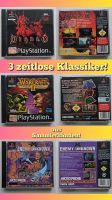 PS1 Classic Set: 3 Games, Diablo, Warcraft 2: Dark Saga, X-C