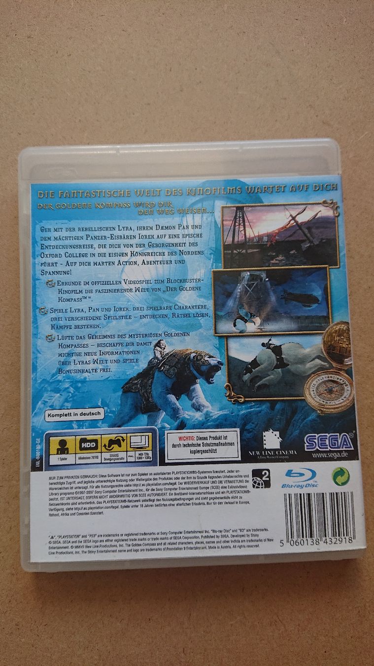 Giochi: Der Goldene Kompass - PS3 - – Usato da Chur venduto da FreakofRarity 1