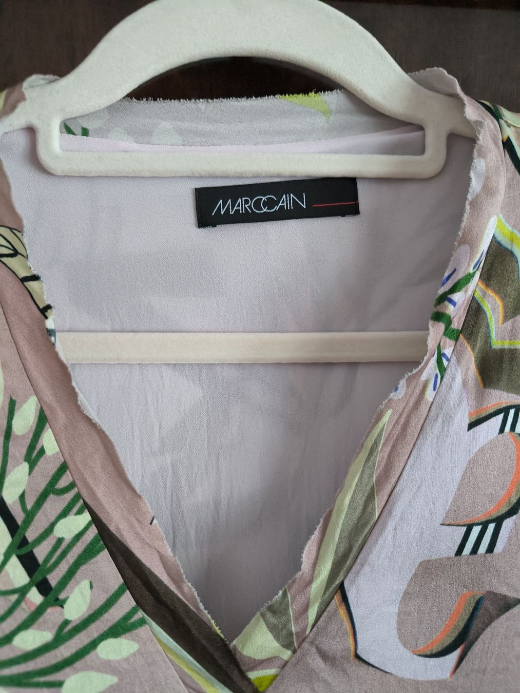 Marc Cain Vestiti: Seiden Sommerkleid Marccain Gr 6 – Nuovo (secondo la descrizione) da Kloten venduto da Olivenbaum2017 1