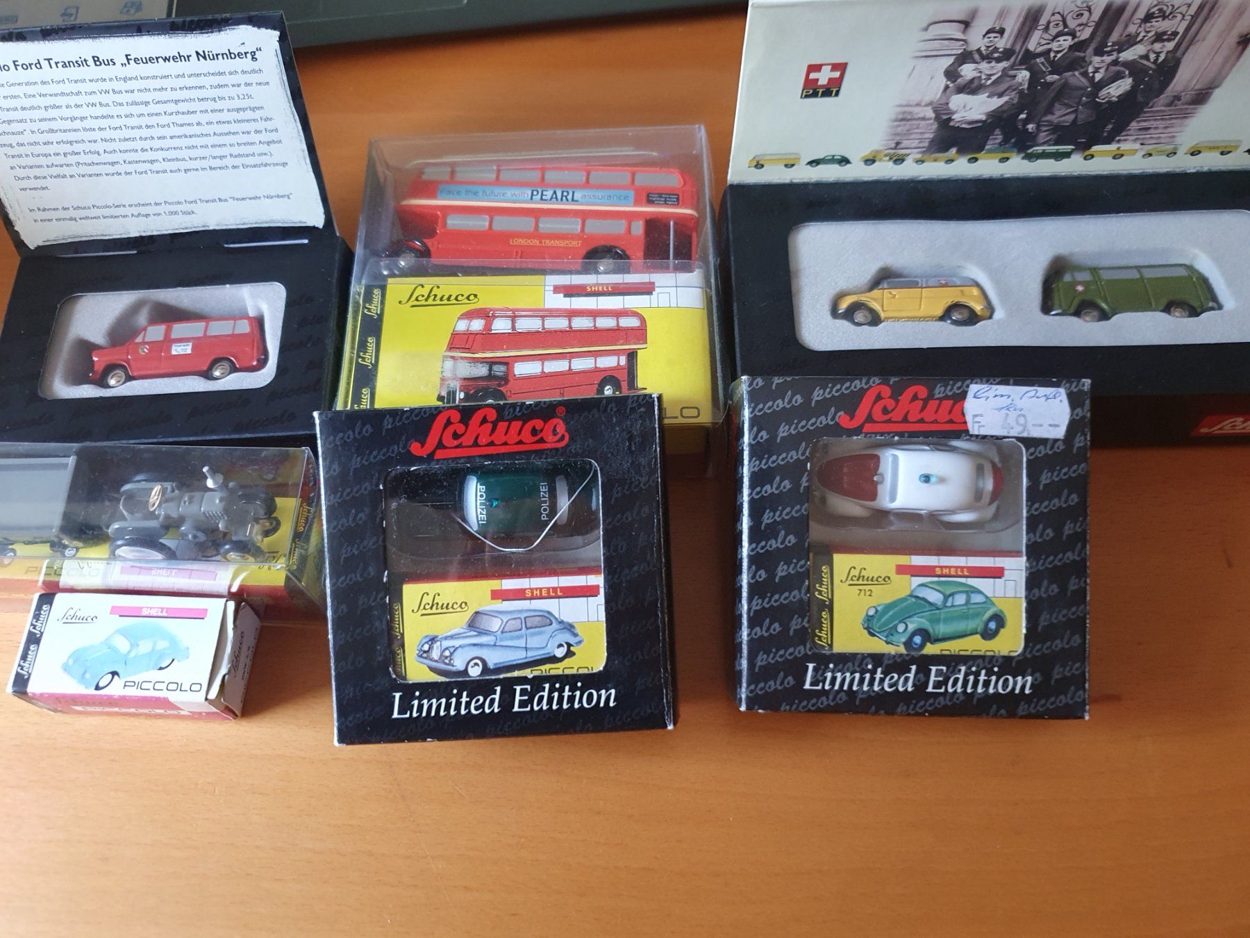 Schuco Modellini d'auto: Schuco Piccolo Sammlung, div. Modelle, Top Zustand! – Nuovo e nell'imballaggio originale da Basel venduto da M2