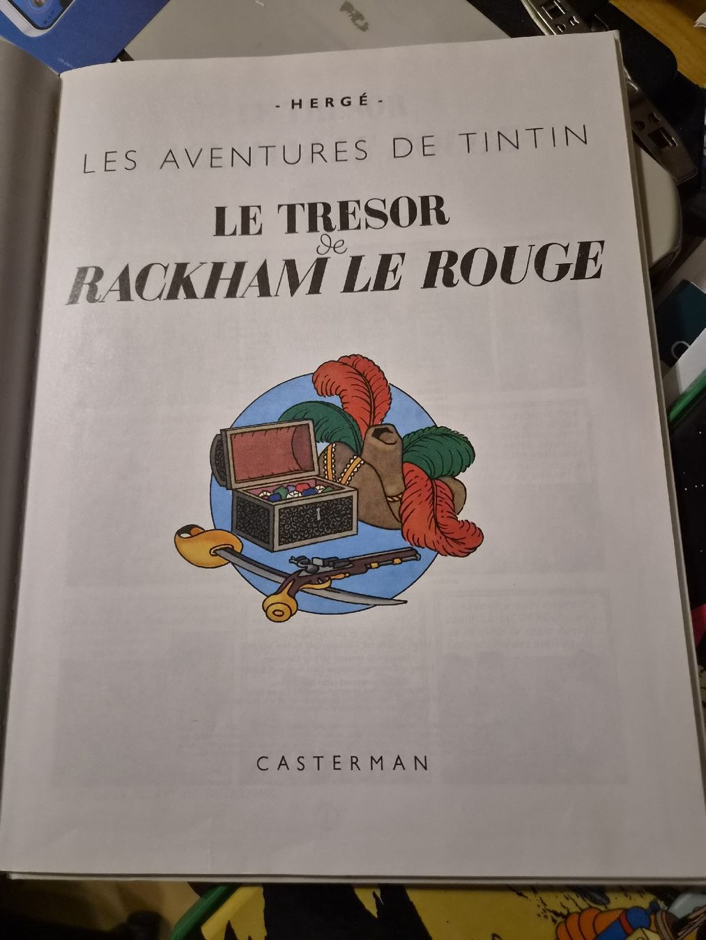 Fumetti: Tintin Le trésor de Rackham le rouge – Usato da Versoix venduto da rucio 5