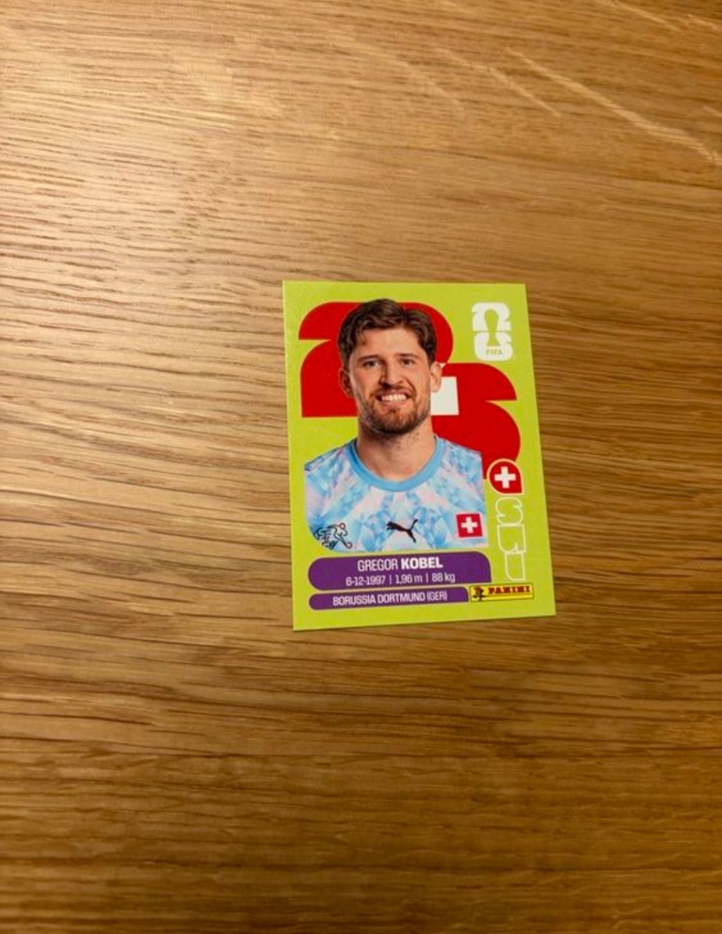 Panini Sammelbilder & Trading cards: Panini Sammelbild - Gregor Kobel SUI 2 – Neu (gemäss Beschreibung) aus Adligenswil von ced_svt7
