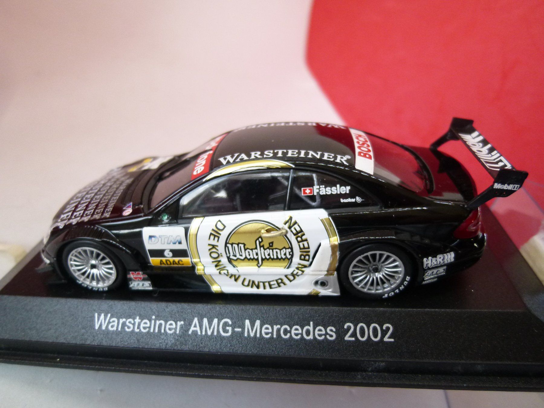 Mercedes-Benz Modellini d'auto: ab  5.--  Mercedes AMG - DTM 2002 - Pilot : Marcel Fässler – Usato da Reiden venduto da alpina2