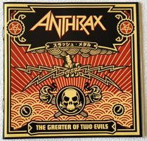 Anthrax – The Greater Of Two Evils - CD - 2004 - First Press