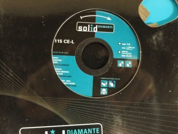 Tutti gli attrezzi: Trennscheibe Diamant "Solid" 115mm – Nuovo e nell'imballaggio originale da Goldach venduto da Top-Shops 3