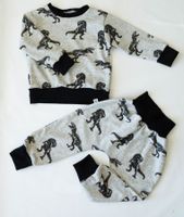 Winter/Fleece Pullover & Pumphose Set - Dino Gr.86/92- NEU