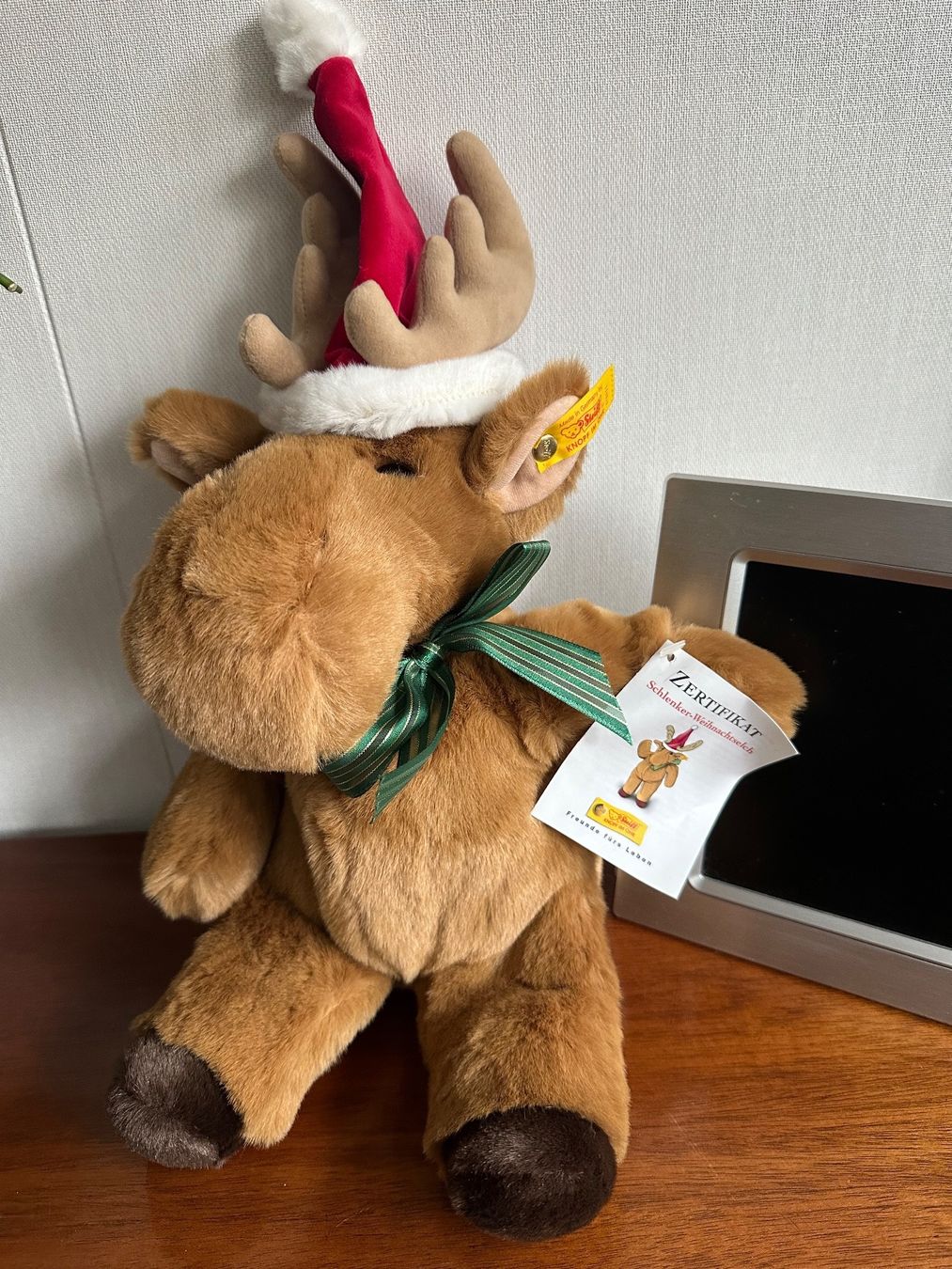 Raccolte di bollini & punti: Schlenker -Weihnachtselch von Steiff – Nuovo e nell'imballaggio originale da Mumpf venduto da A_B_E 1