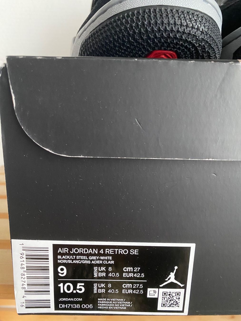 Jordan Scarpe da uomo: Jordan 4 Black Canvas / EU 42,5 – Nuovo e nell'imballaggio originale da Abtwil SG venduto da PauloDybala10 5
